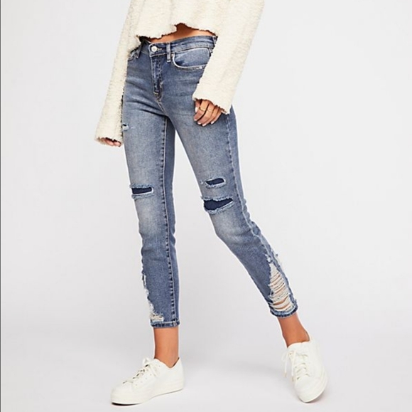 Free People About A Girl Jeans - Picture 2 of 3